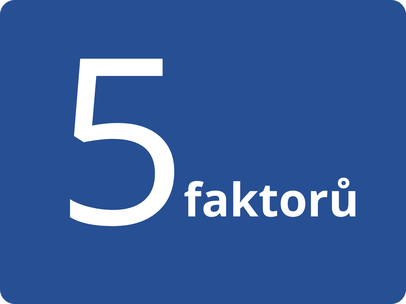 5 faktorů pro vznik mastitid